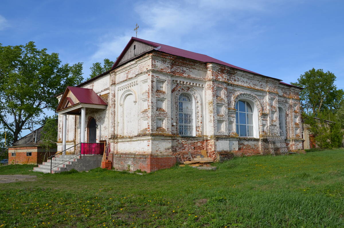 Церковь Михаила Архангела, Новое Зубарёво (Краснослободский район, Республика Мордовия). фасады