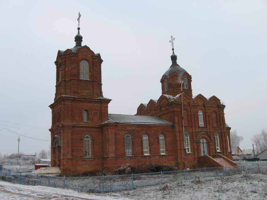 Новая Муравьёвка. Церковь Николая Чудотворца. фасады