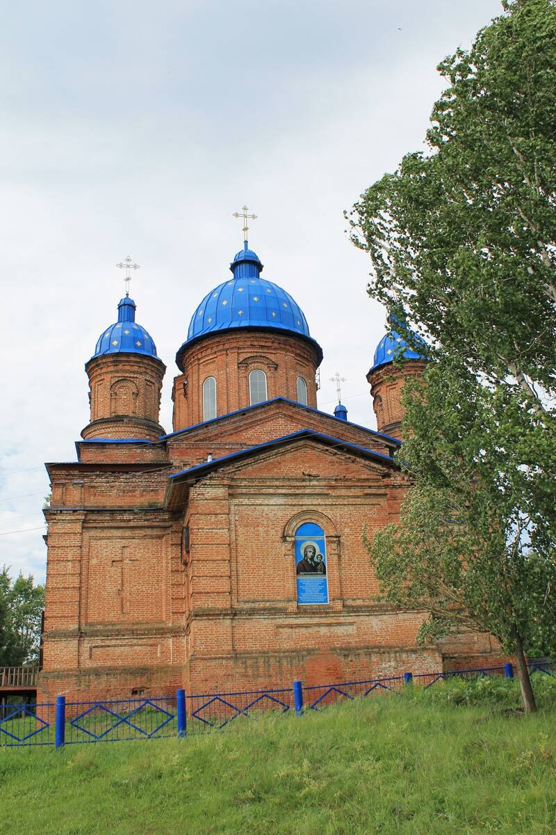 Церковь Казанской иконы Божией Матери, Стрелецкая Слобода (Рузаевский район, г. Рузаевка, Республика Мордовия). фасады