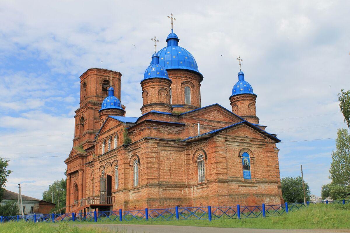 Церковь Казанской иконы Божией Матери, Стрелецкая Слобода (Рузаевский район, г. Рузаевка, Республика Мордовия). фасады