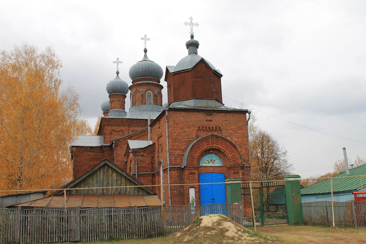 фасады. Церковь Покрова Пресвятой Богородицы, Спасское (Рузаевский район, г. Рузаевка, Республика Мордовия)
