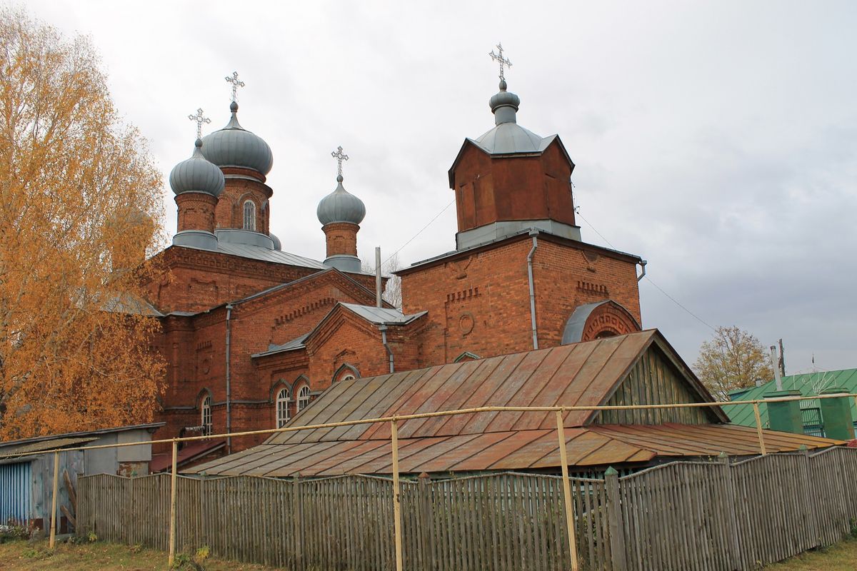 фасады. Церковь Покрова Пресвятой Богородицы, Спасское (Рузаевский район, г. Рузаевка, Республика Мордовия)