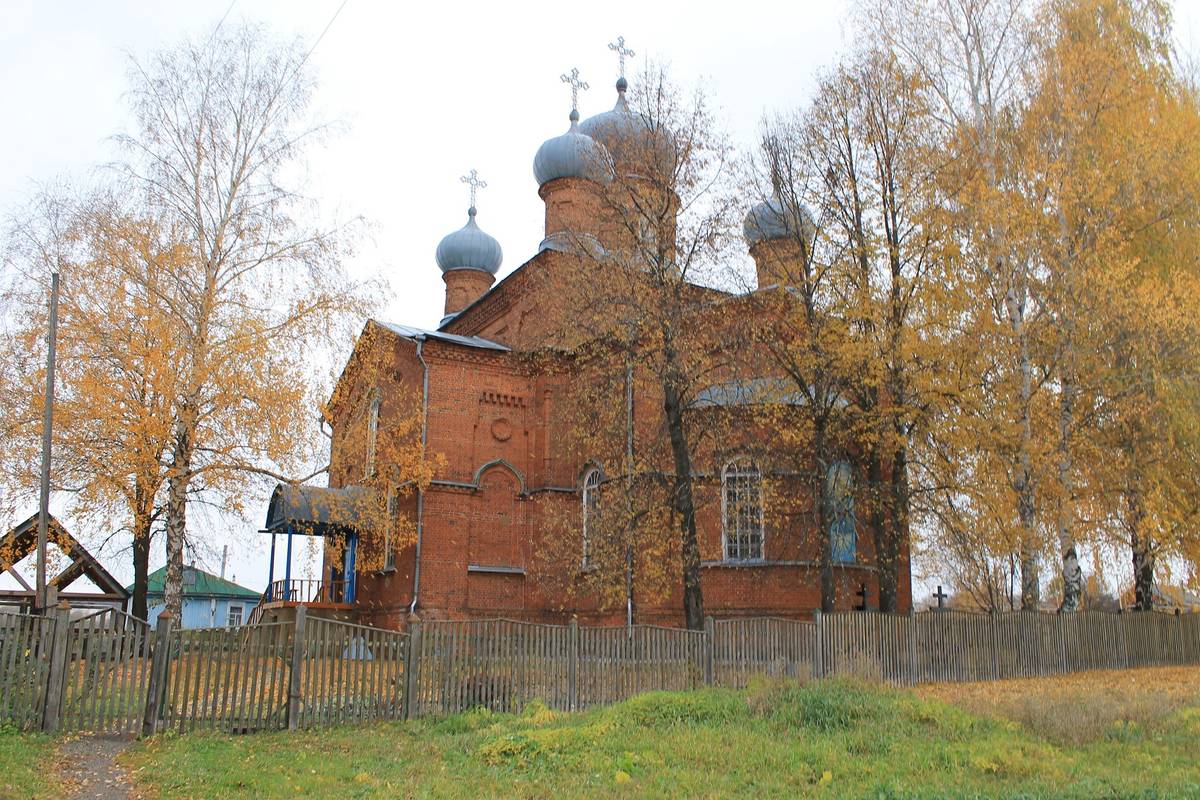 фасады. Церковь Покрова Пресвятой Богородицы, Спасское (Рузаевский район, г. Рузаевка, Республика Мордовия)