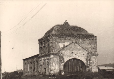 Старая Михайловка. Церковь Троицы Живоначальной. архивная фотография, Фото 1970-х гг. из собрания Мордовского республиканского объединённого краеведческого музея