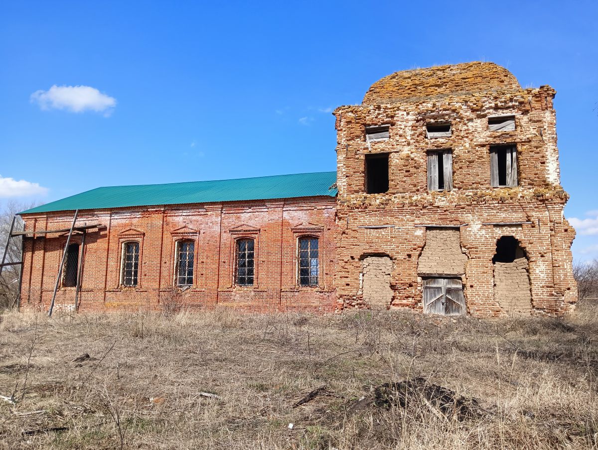 Старая Михайловка. Церковь Троицы Живоначальной. фасады