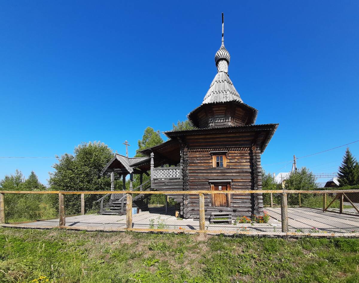 Часовня Тихвинской иконы Божией Матери, Обозерский (Плесецкий район, Архангельская область). фасады