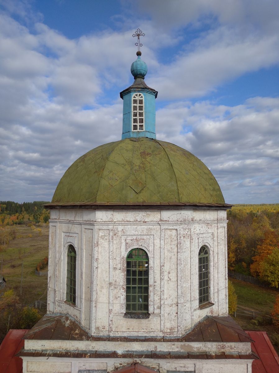 Церковь Успения Пресвятой Богородицы, Короленко (Кизнерский район, Республика Удмуртия). архитектурные детали