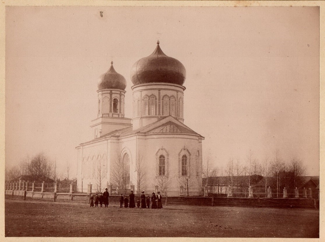 Церковь Троицы Живоначальной, Большая Уча (Можгинский район и г. Можга, Республика Удмуртия). архивная фотография, Фотографии Ф.М.Стрижева 
