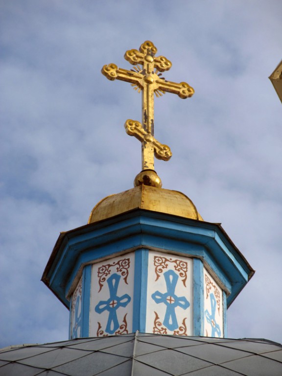 Церковь Успения Пресвятой Богородицы (кладбищенская), Бугуруслан (Бугурусланский район, Оренбургская область). архитектурные детали, Главка купола основного объема церкви