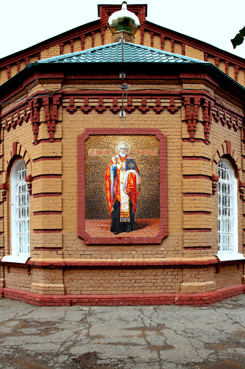 Кафедральный собор Николая Чудотворца, Бузулук (Бузулукский район, Оренбургская область). архитектурные детали, Апсида
