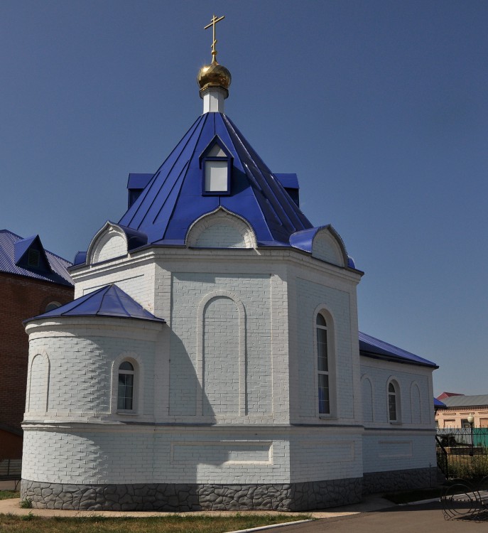 Церковь Лазаря Четверодневного, Сорочинск (Сорочинский район, Оренбургская область). общий вид в ландшафте