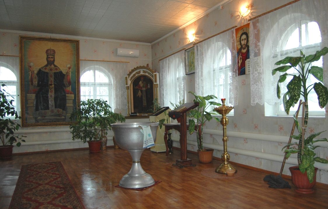 Церковь Петра и Павла (новая), Бузулук (Бузулукский район, Оренбургская область). интерьер и убранство, Внутреннее  убранство  крестильни при Петропавловской церкви в Бузулуке Оренбургской области.        