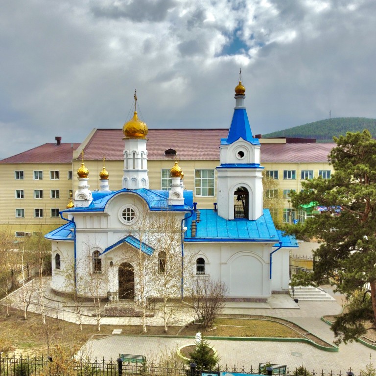 Улан-Удэ. Церковь Покрова Пресвятой Богородицы. фасады, Вид с севера