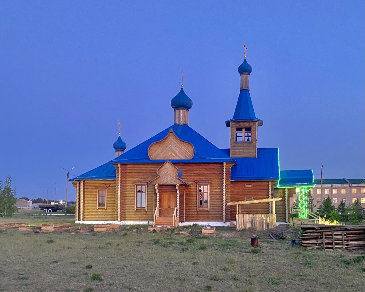 Церковь Георгия Победоносца, Сосновый Бор (Улан-Удэ, город, Республика Бурятия). фасады, Вид с севера