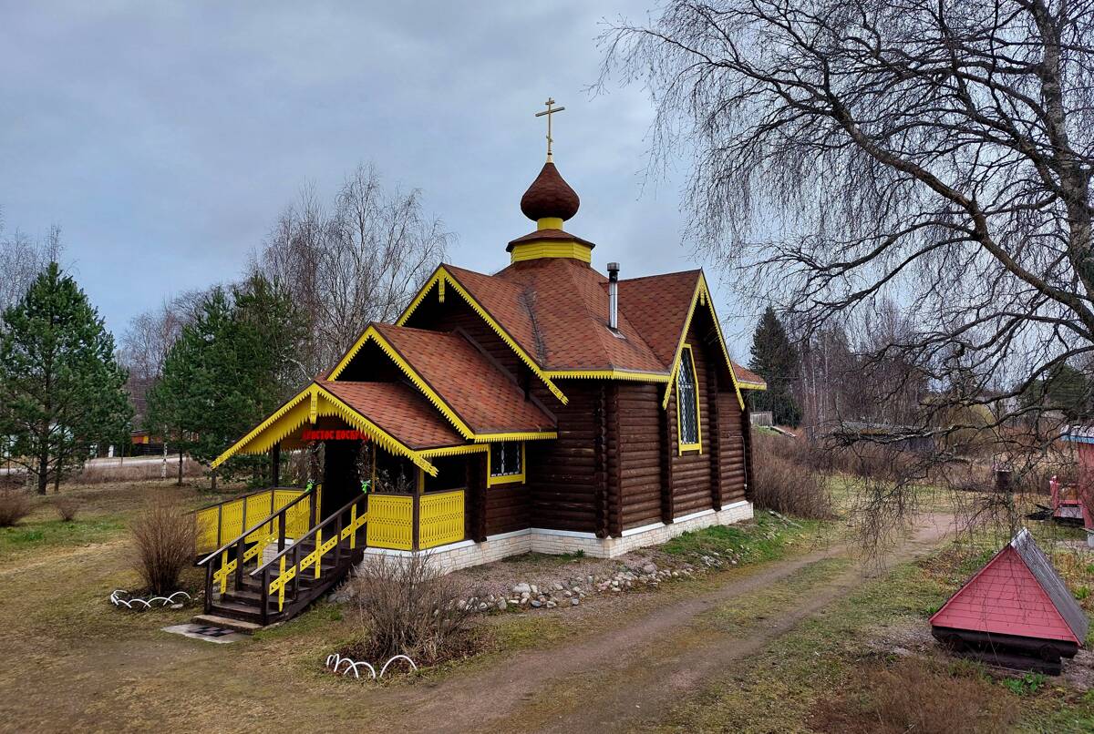 Церковь Тихвинской иконы Божией Матери, Салми (Питкярантский район, Республика Карелия). фасады