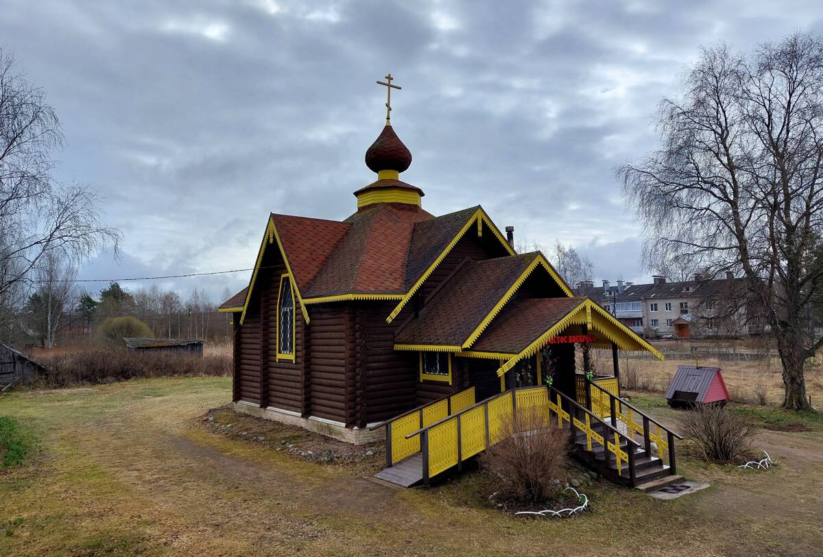 Церковь Тихвинской иконы Божией Матери, Салми (Питкярантский район, Республика Карелия). фасады