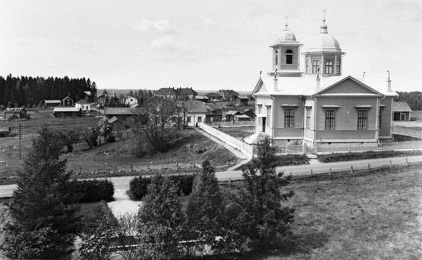 Суйстамо. Церковь Николая Чудотворца. архивная фотография