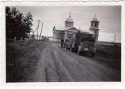 Церковь Николая Чудотворца, Фото 1941 г. с аукциона e-bay.de<br>, Суйстамо, Суоярвский район, Республика Карелия