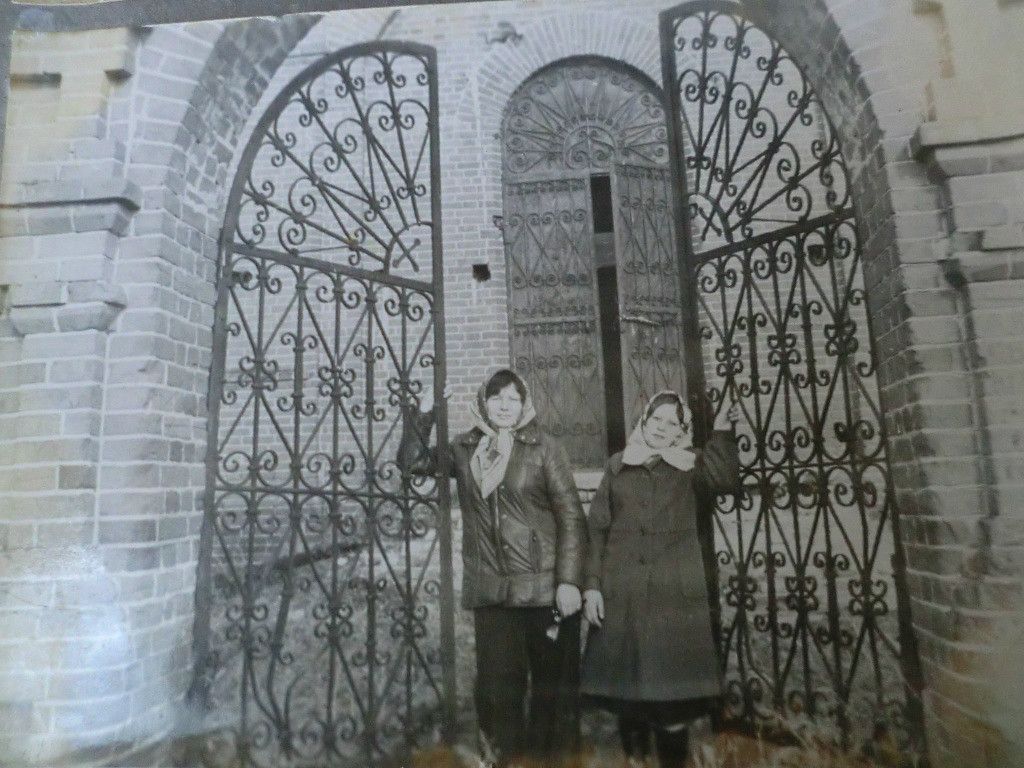 Мендерское. Церковь Сорока мучеников Севастийских. архивная фотография, фото 1960х