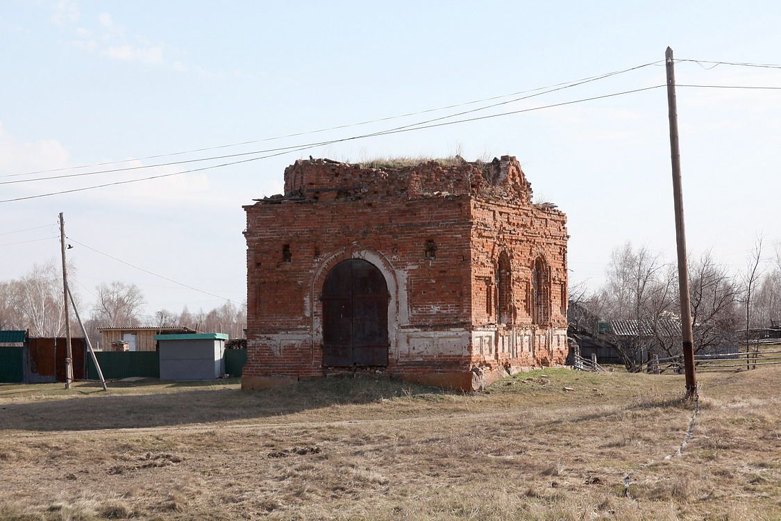 Юровка. Часовня Прокопия Устюжского. фасады, Вид с юго-запада