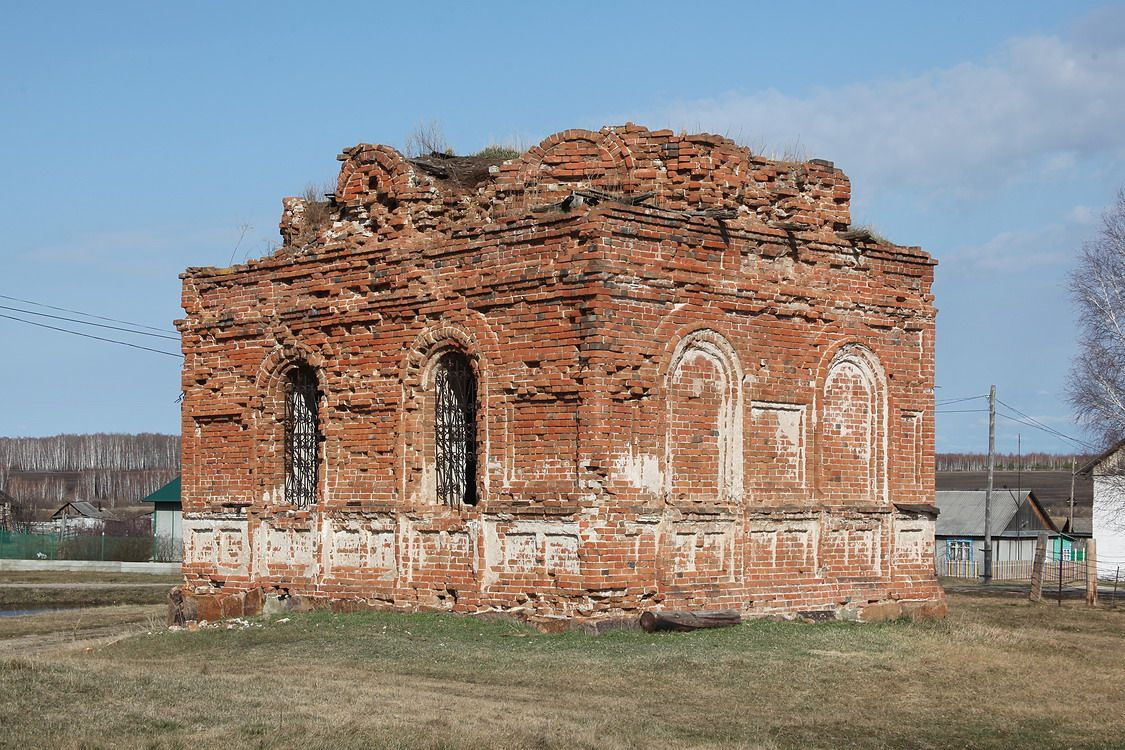 Часовня Прокопия Устюжского, Юровка (Далматовский район, Курганская область). фасады, Вид с юго-востока