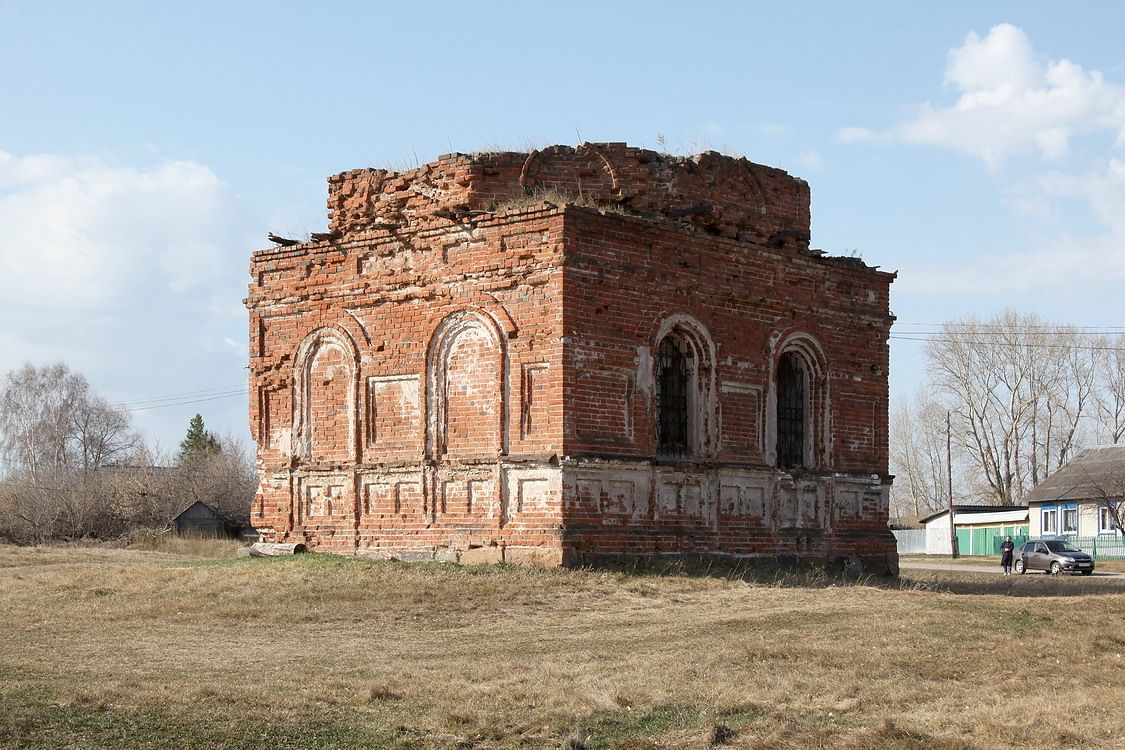 Часовня Прокопия Устюжского, Юровка (Далматовский район, Курганская область). фасады, Вид с северо-востока