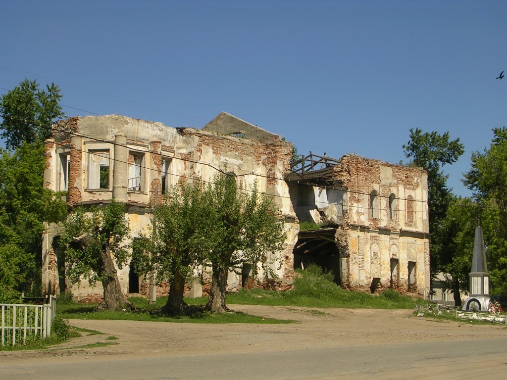 Уксянское. Церковь Сретения Господня. фасады, Уксянское. 2008 г.