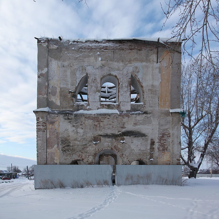 Церковь Сретения Господня, Уксянское (Далматовский район, Курганская область). фасады, Восточный фасад