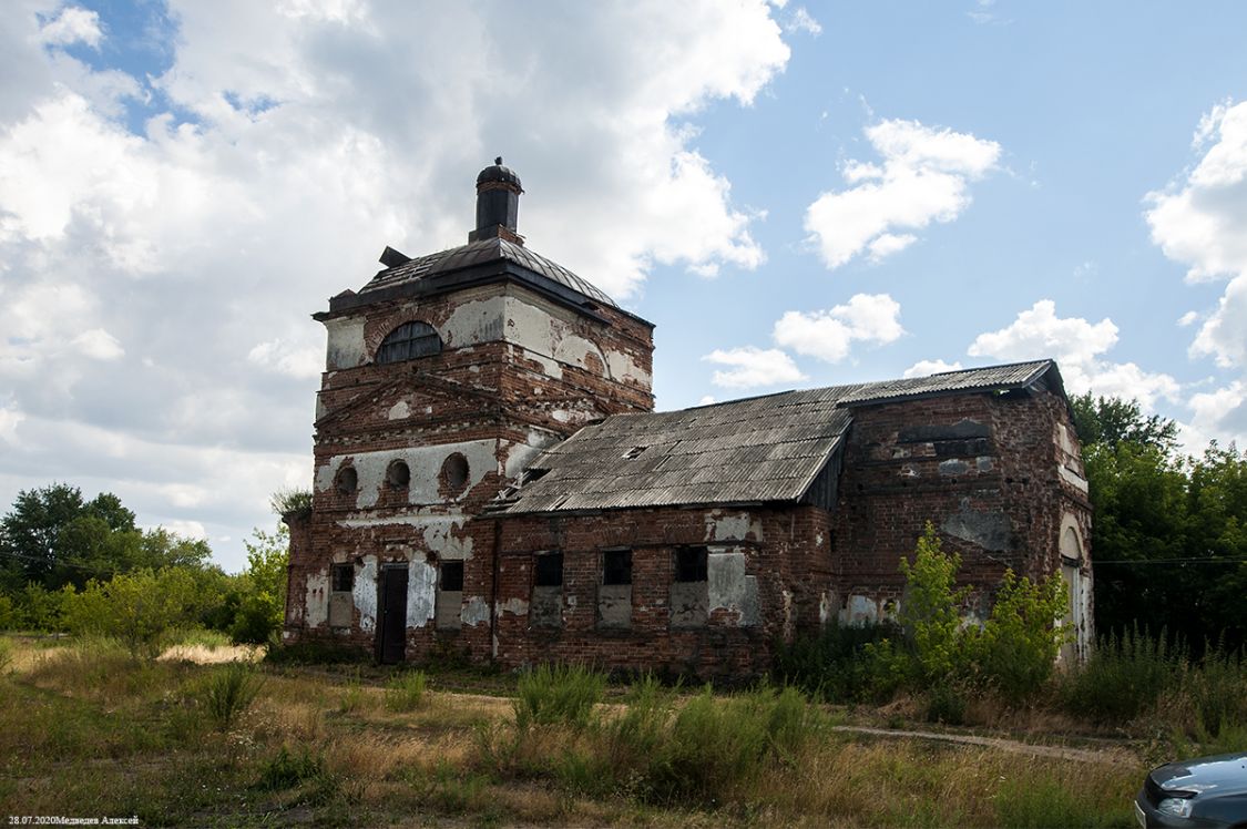Церковь Троицы Живоначальной, Становое (Целинный район, Курганская область). фасады