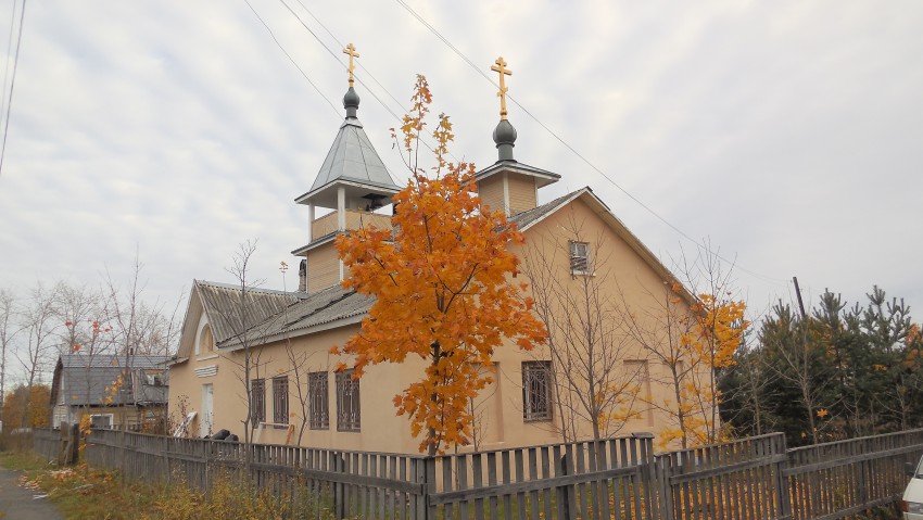 Церковь Серафима Саровского, Мелиоративный (Прионежский район, Республика Карелия). фасады