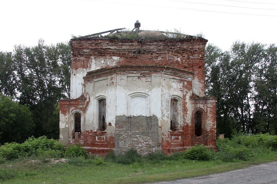 Церковь Николая Чудотворца, Обанино (Куртамышский район, Курганская область). фасады, Восточный фасад