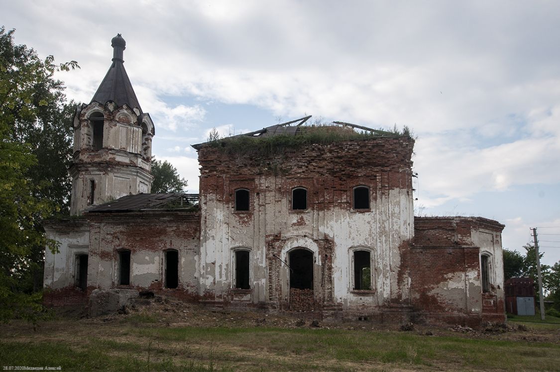 Обанино. Церковь Николая Чудотворца. фасады