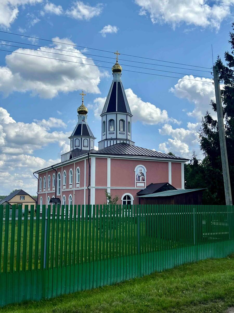Церковь Николая Чудотворца, Мордовская Поляна (Зубово-Полянский район, Республика Мордовия). фасады