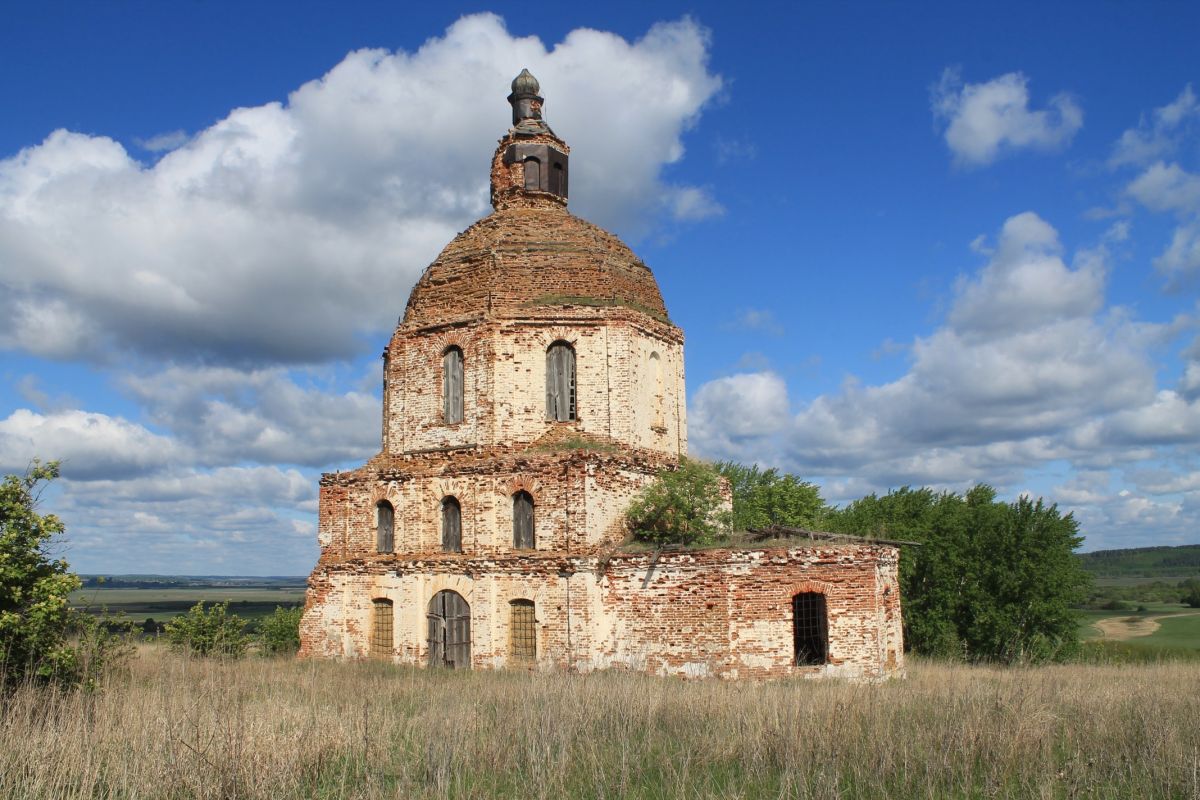 Церковь Казанской иконы Божией Матери, Полое (Ардатовский район, Республика Мордовия). фасады