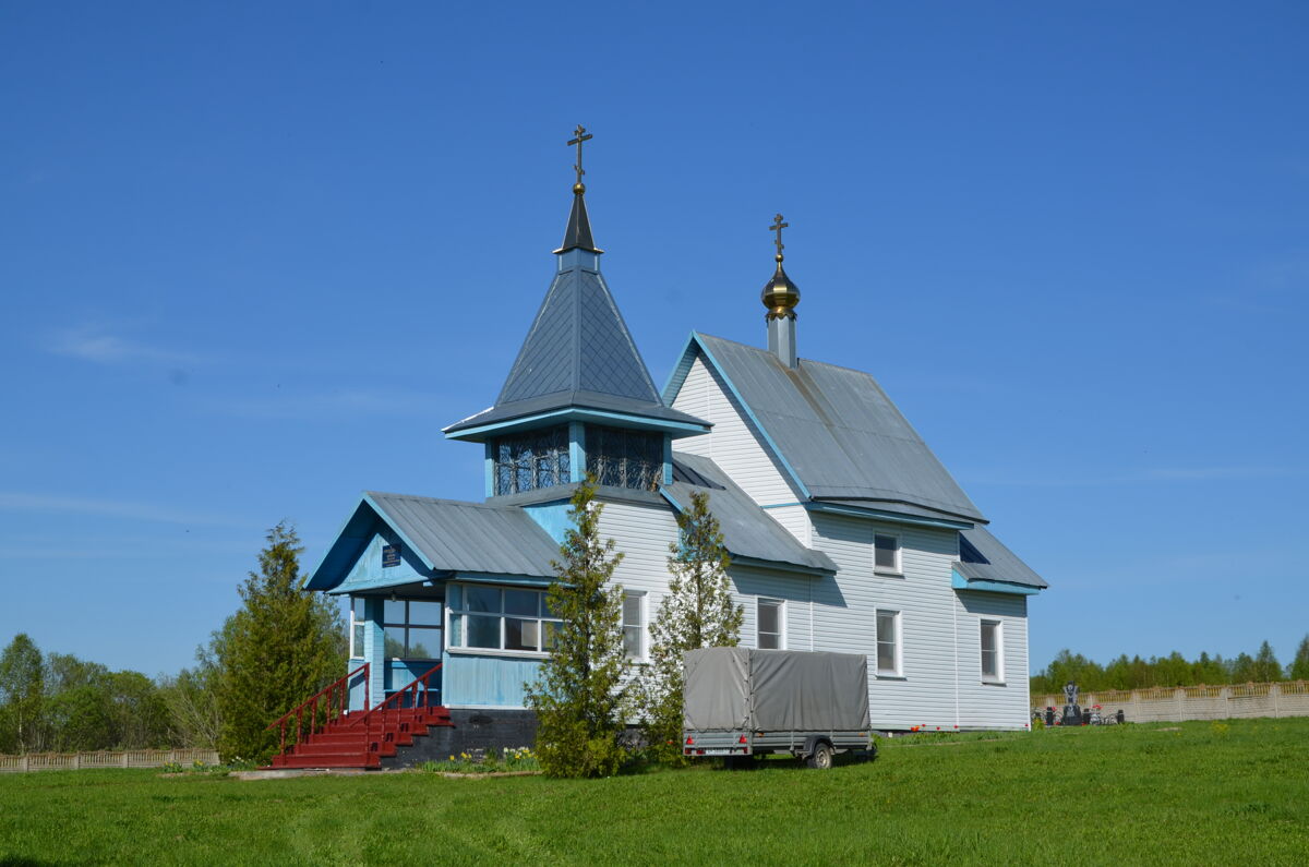 Капыревщина. Церковь Покрова Пресвятой Богородицы. фасады