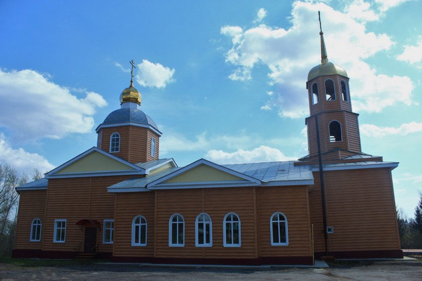 Дубёнки. Церковь Николая Чудотворца. фасады, Вид с севера