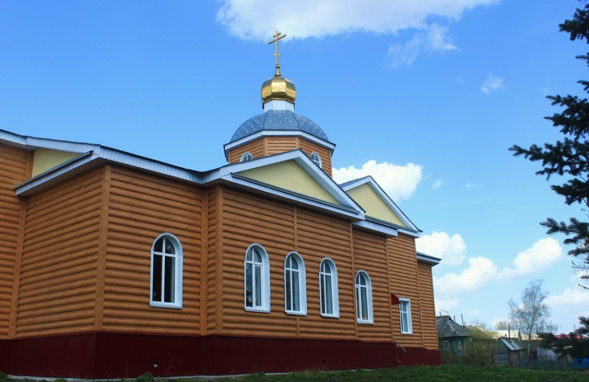 Дубёнки. Церковь Николая Чудотворца. фасады, Южный фасад основного объема