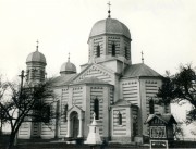 Церковь Воздвижения Креста Господня, На фасаде надпись "1907"<br>, Молодия, Черновицкий район, Украина, Черновицкая область
