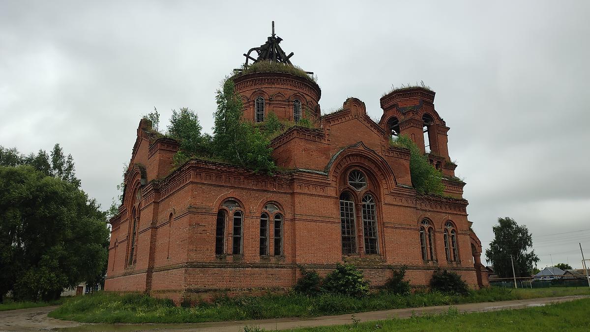 фасады. Церковь Николая Чудотворца, Косогоры (Большеберезниковский район, Республика Мордовия)