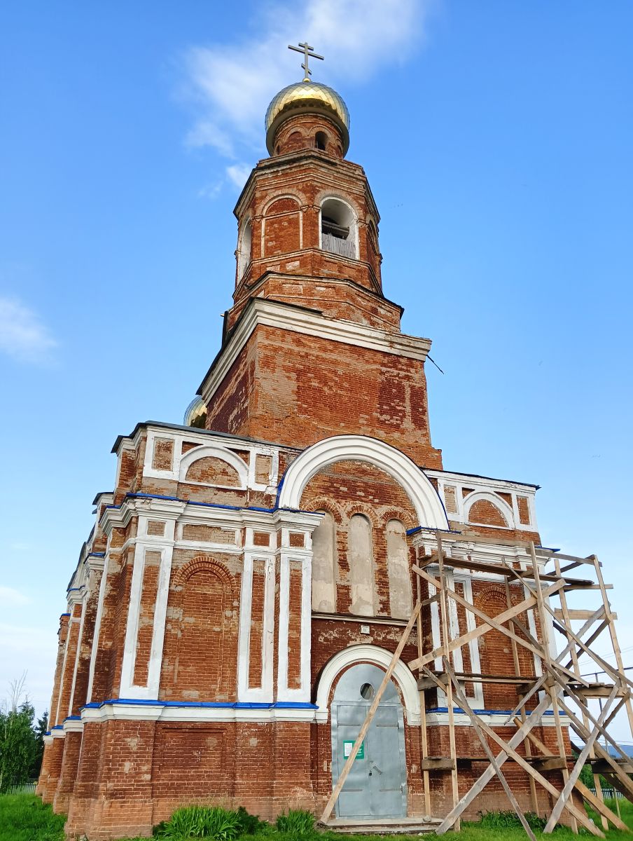 Церковь Успения Пресвятой Богородицы, Марьяновка (Большеберезниковский район, Республика Мордовия). фасады
