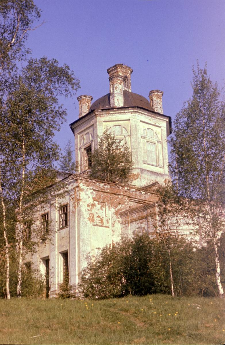 фасады. Церковь Георгия Победоносца, Егорий (Ивановский район, Ивановская область)