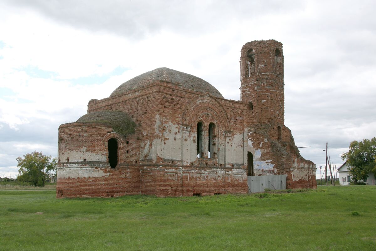 Церковь Петра и Павла, Петухи (Шумихинский район, Курганская область). фасады, Вид с северо-востока
