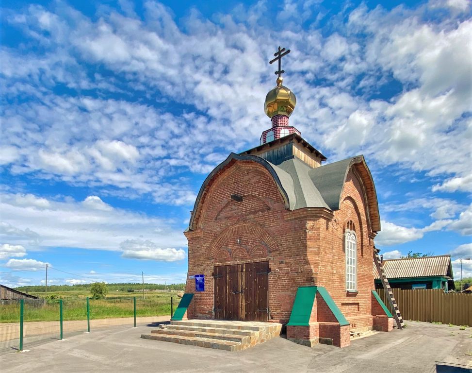 Часовня Тихона Калужского, Ипатово (Катайский район, Курганская область). фасады, Вид с юго-запада