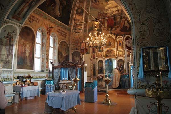 Церковь Вознесения Господня, Чудиново (Октябрьский район, Челябинская область). интерьер и убранство, с. Чудиново, Свято Вознесенская церковь