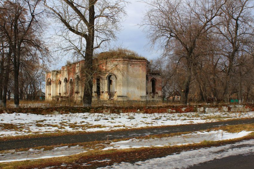 Церковь Власия, Чинеево (Юргамышский район, Курганская область). общий вид в ландшафте