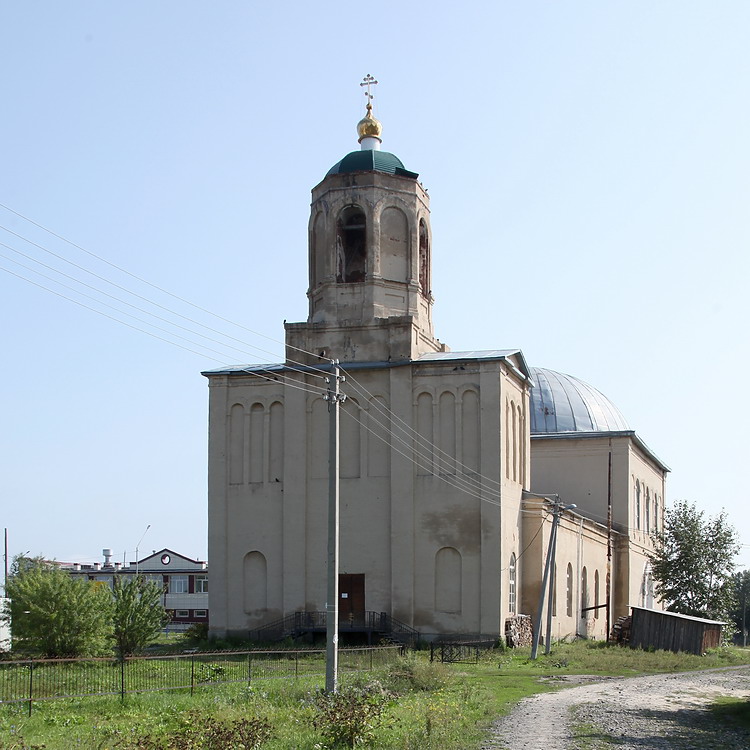 Церковь Кирилла Белозерского, Кислянское (Юргамышский район, Курганская область). фасады, Вид с юго-запада