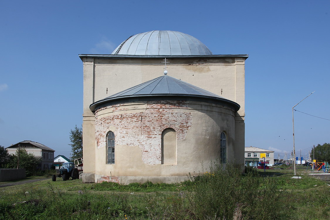 Церковь Кирилла Белозерского, Кислянское (Юргамышский район, Курганская область). фасады, Восточный фасад