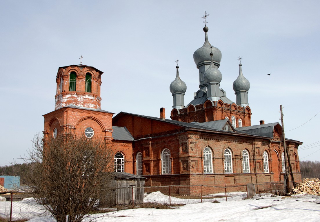 Табашино. Церковь Флора и Лавра. фасады