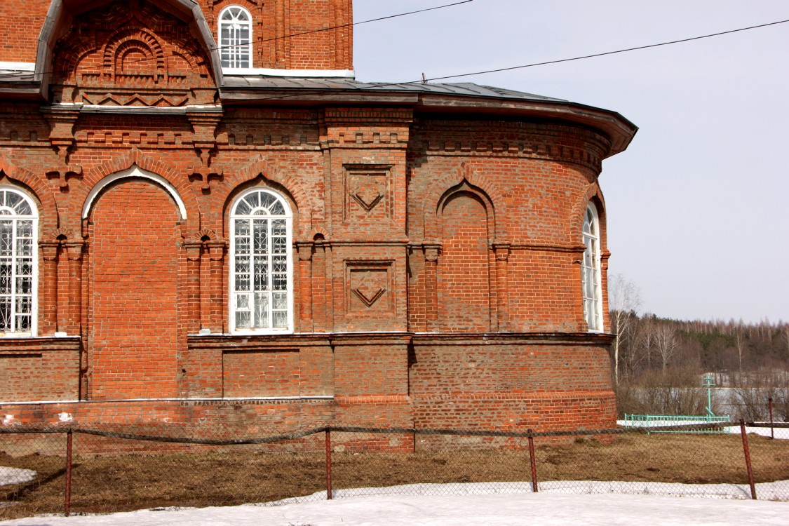 Табашино. Церковь Флора и Лавра. архитектурные детали