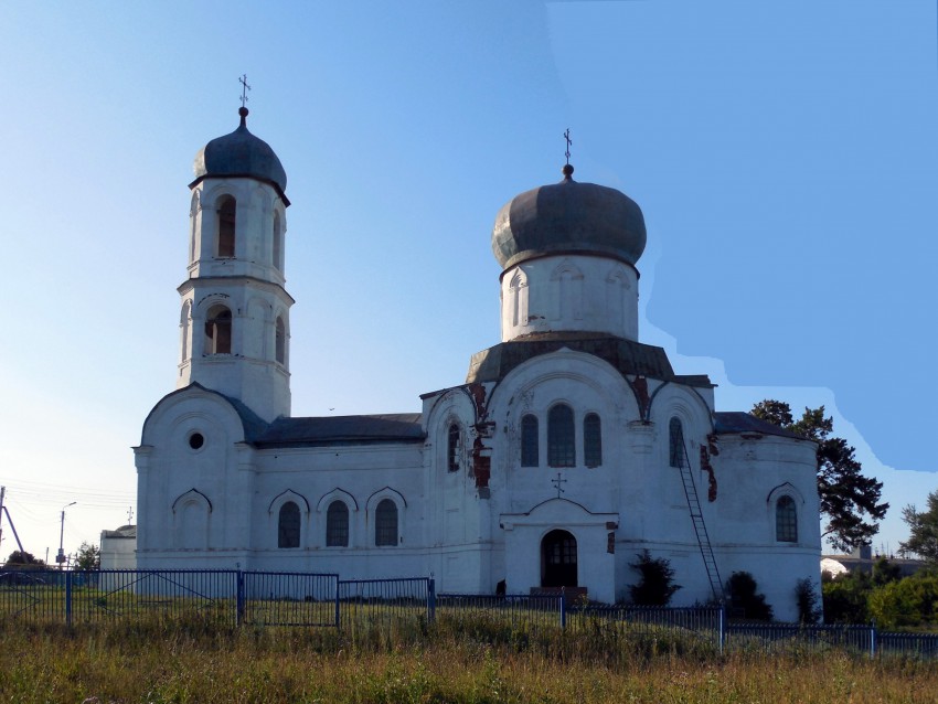 Новая Михайловка. Церковь Михаила и Феодора Черниговских. фасады